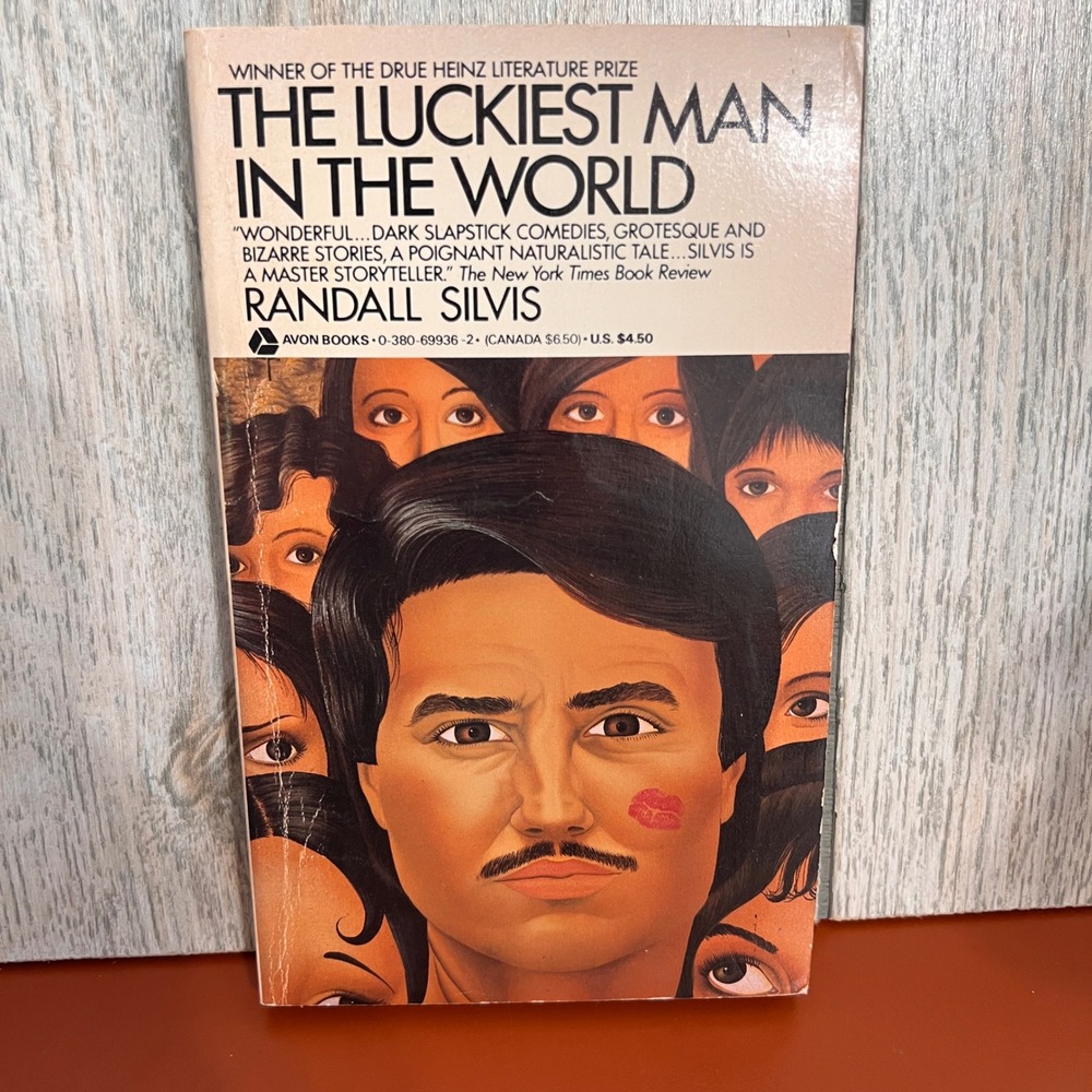 The Luckiest Man in the World Randall Silvis 1987 First Bard Printing Paperback